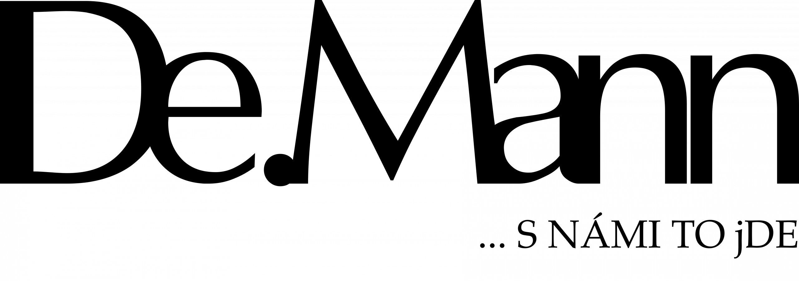 Logo s názvem firmy De.Mann